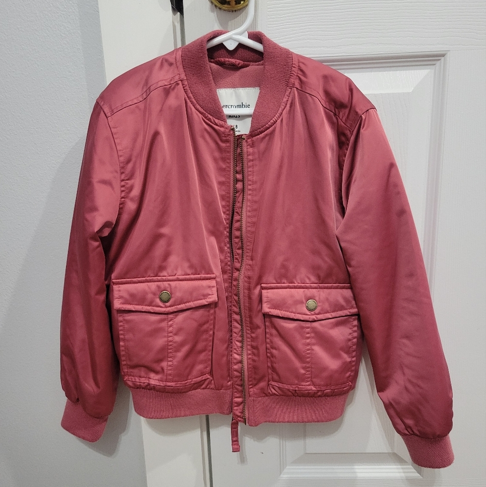 abercrombie kids bomber jacket